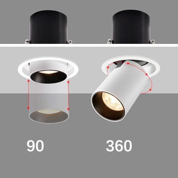 ADJUSTABLE RECESSED DOWNLIGHT